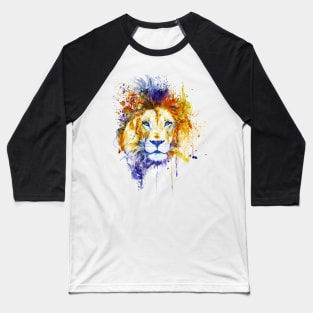 Splattered Lion Baseball T-Shirt